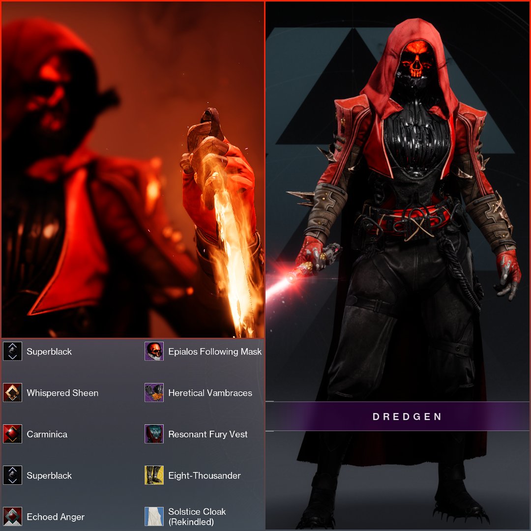 KrypzYT's tweet image. Amazing Sith Hunter!
Credit to ReapyrR from my Discord!

Follow for more Destiny 2 Fashion!