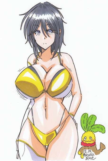 ドルフィンウェーブより住乃絵紫苑を描きました。霧島ユニフォームが好きです!