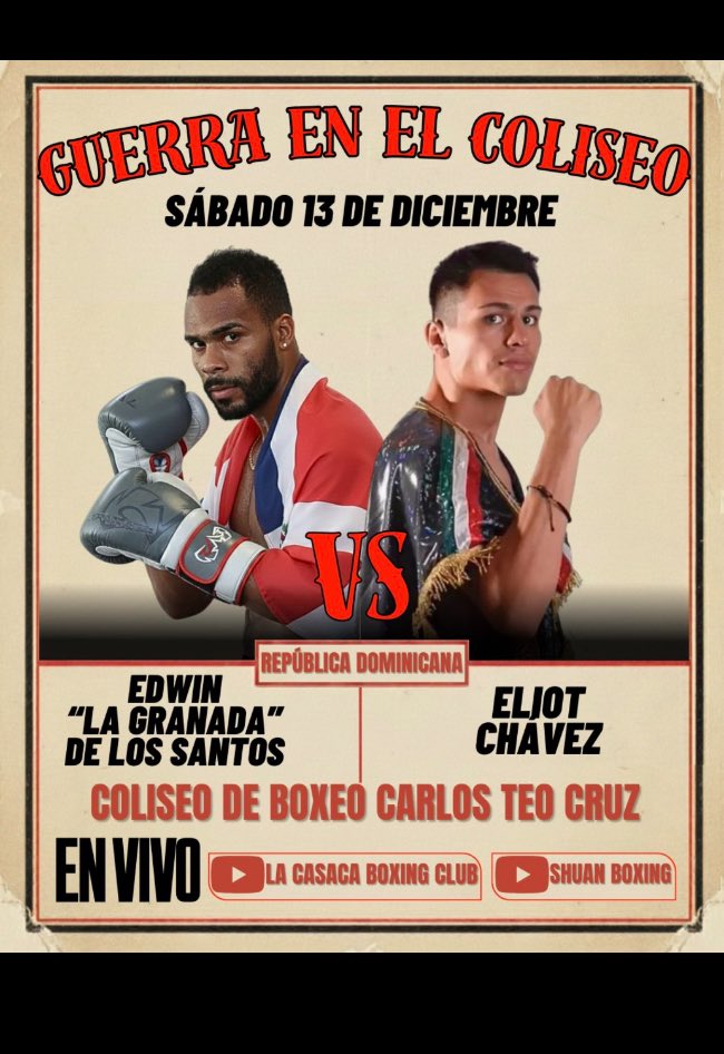 GRUPO TAYSON round 3 サルサ/メレンゲ　ボクシング What ? Where was the promotion