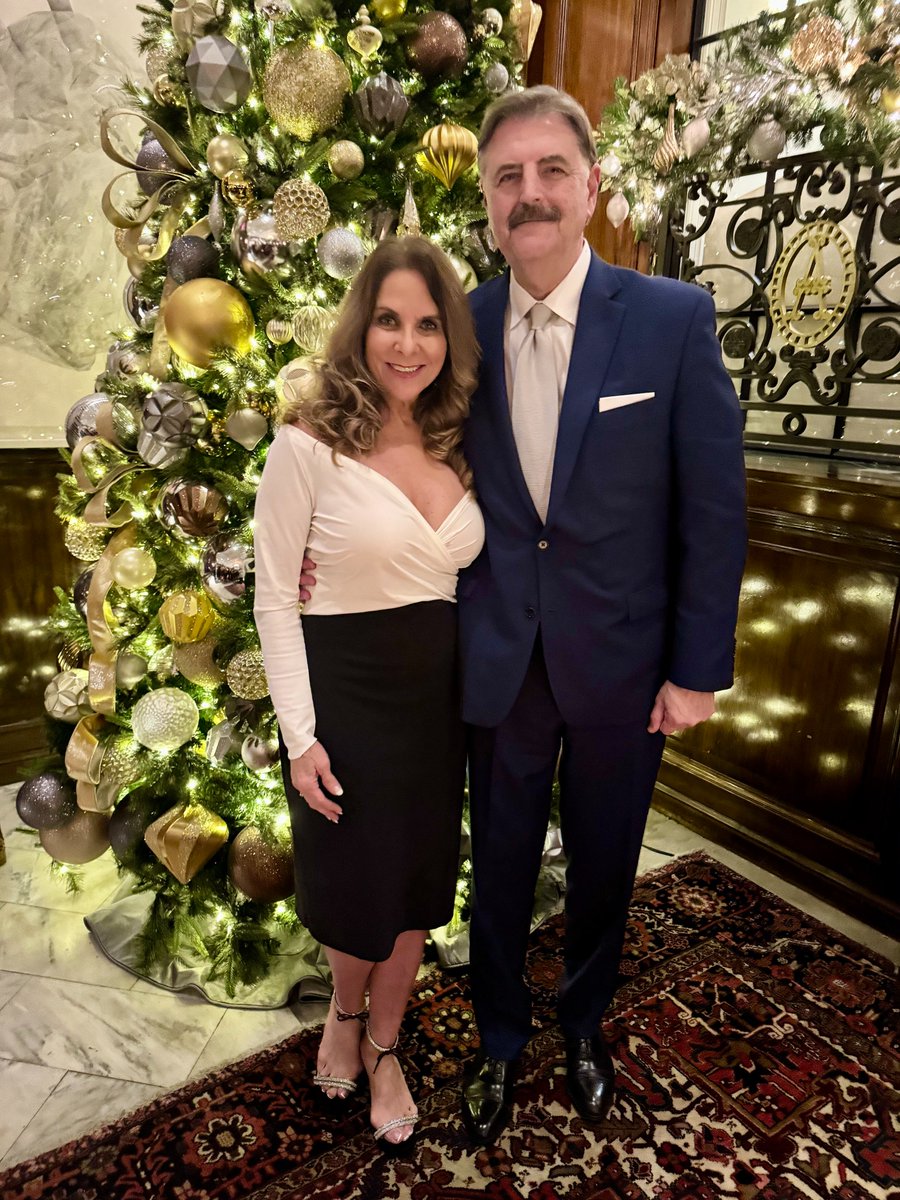 MarkForFrisco's tweet photo. Christmas is a great time to spend with family and friends. Here I am with my supportive wife, Wanda at a recent Christmas party. https://t.co/KglI1U2u5e