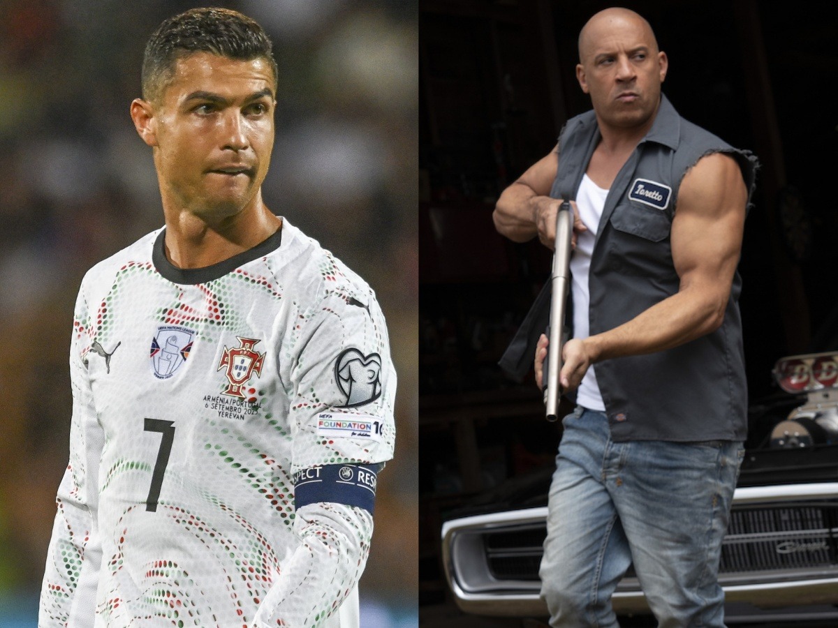 Binged_'s tweet image. Vin Diesel says he’s written a role for Ronaldo in the next Fast &amp;amp; Furious movie... 😶

Physics left the chat years ago anyway...

#VinDiesel #CristianoRonaldo
#FastAndFurious