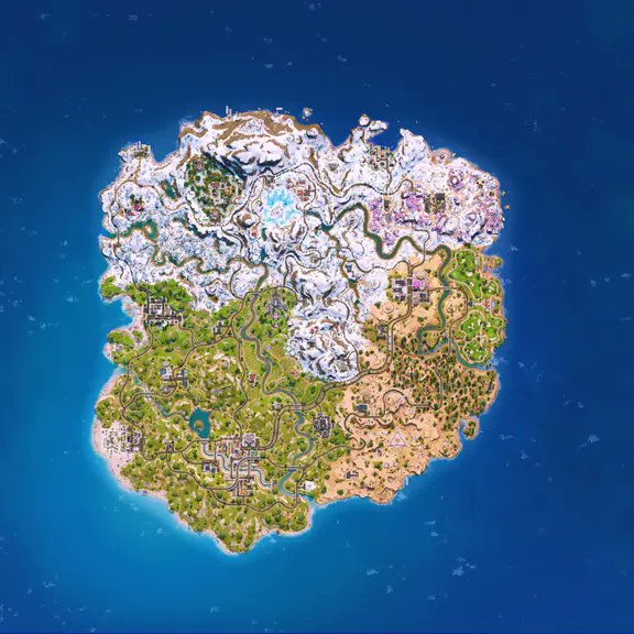 NexusLandTR's tweet photo. Kış Festivali Haritasına İlk Bakış #Fortnite #FortniteTR https://t.co/5a7WUTu5B6