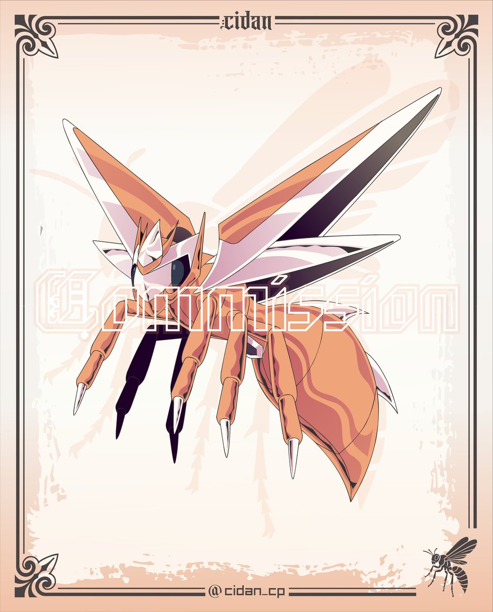 Cidan_cp's tweet photo. COMISIÓN:
Ginn de Avispa.
#SaintSeiya https://t.co/yuZSFzAVS9