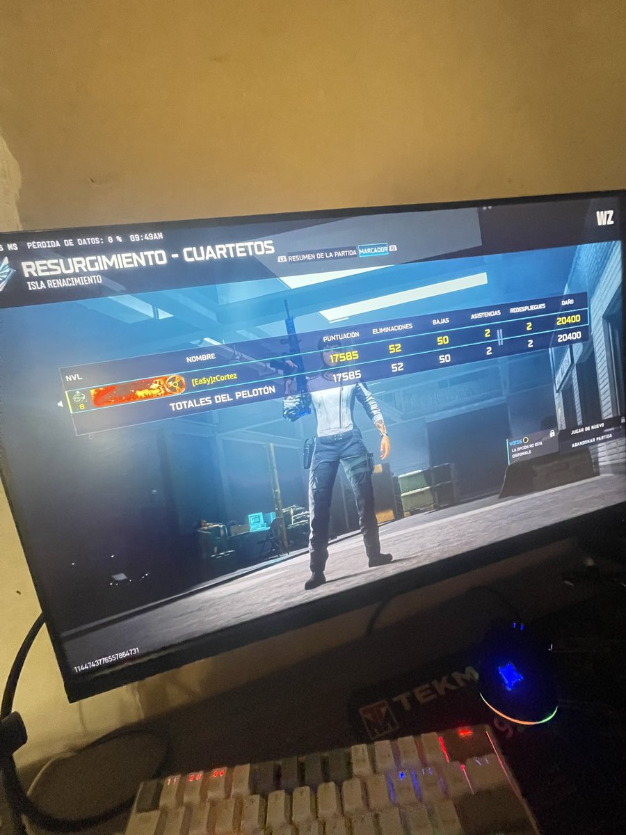 New kills récord in rebirth island for latam