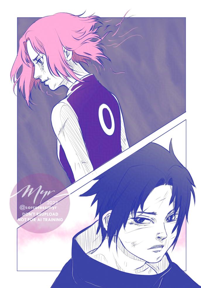 Redo this artwork color pallete for new TYC. And bc I really love her hair cutting scene ❤️
#sasusaku