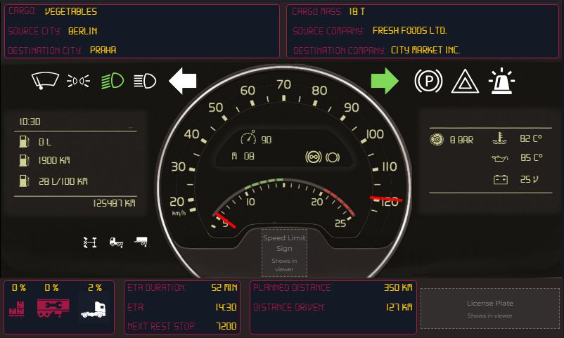 🚀 Big news, truckers! #Trucky just launched the brand new Dashboard Hub! Now you can upload &amp; download custom dashboards in #TruckyDashboard Designer.
Beta access for Angel Patrons today – coming soon to everyone!
hub.truckyapp.com/dashboards/ 
Try it now! 🚛💨 #BestCommunityEver