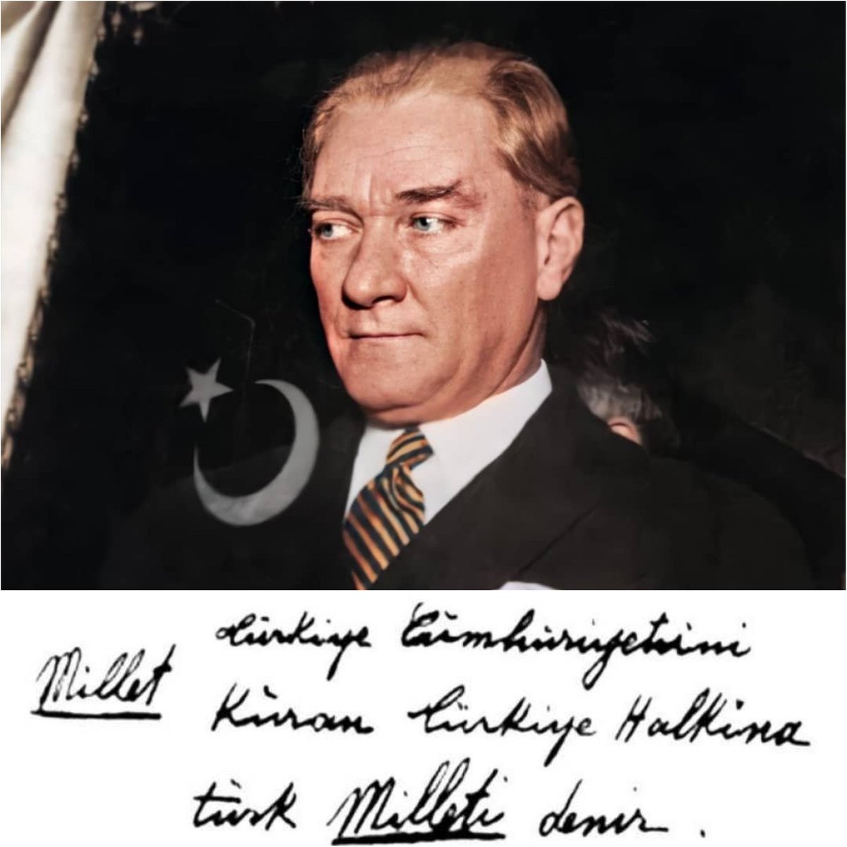 "Türkiye Cumhuriyeti Devletini kuran Türkiye Halkına Türk Milleti denir!"

Gazi Mustafa Kemal ATATÜRK