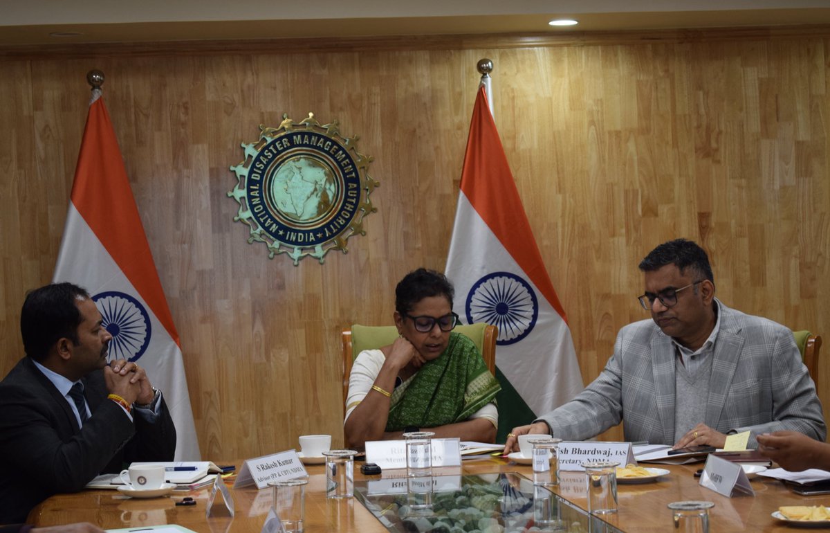 NDMA India | राष्ट्रीय आपदा प्रबंधन प्राधिकरण 🇮🇳 tweet media