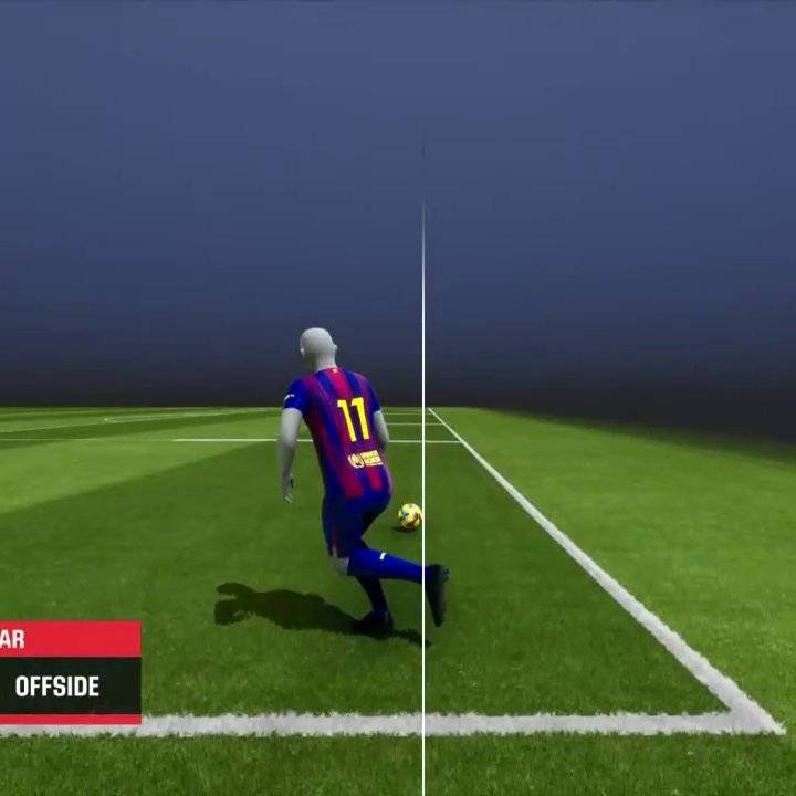 Raphinha's foot was OFFSIDE after Lamine's pass 🔴