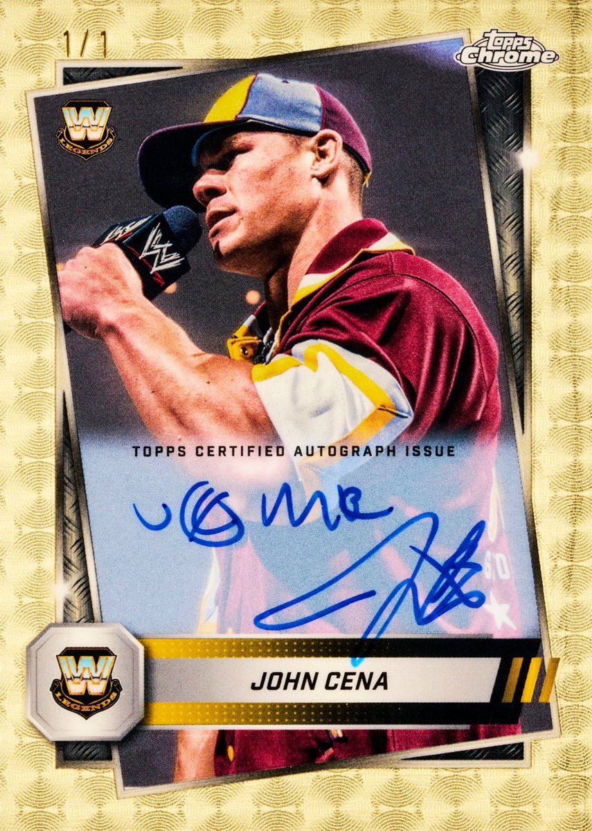 Topps's tweet image. #ThankYouCena