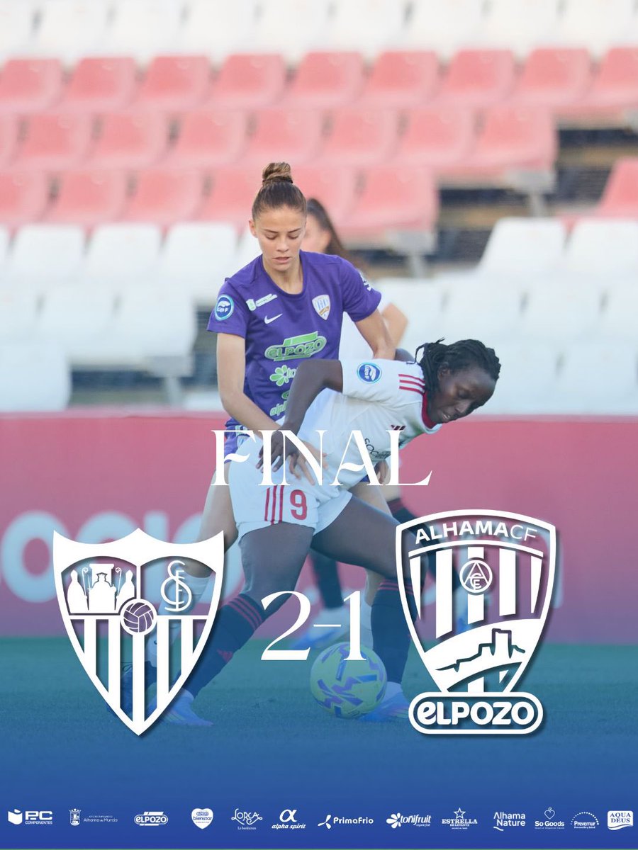 90+7’⌚️ | 2-1 | Final en Sevilla.

#SevillaAlhama
#NoEsSuerteEsAlma