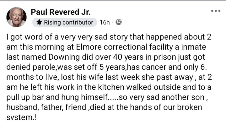 ALABAMA PRISONS ARE DEATH CAMPS tweet media