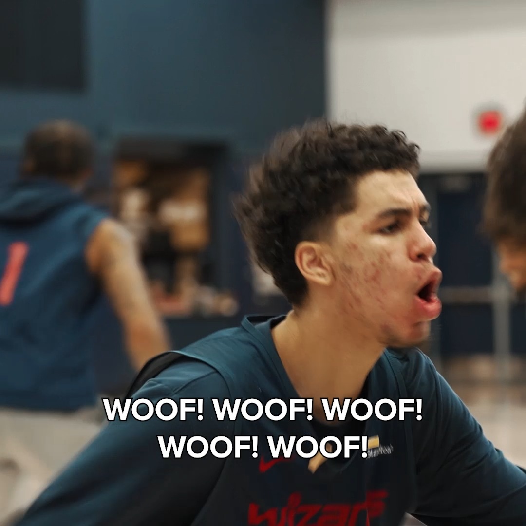 .@WillRiley_7's got the mic & that dawg in him 🐶
#ForTheDistrict | @CaesarsSports