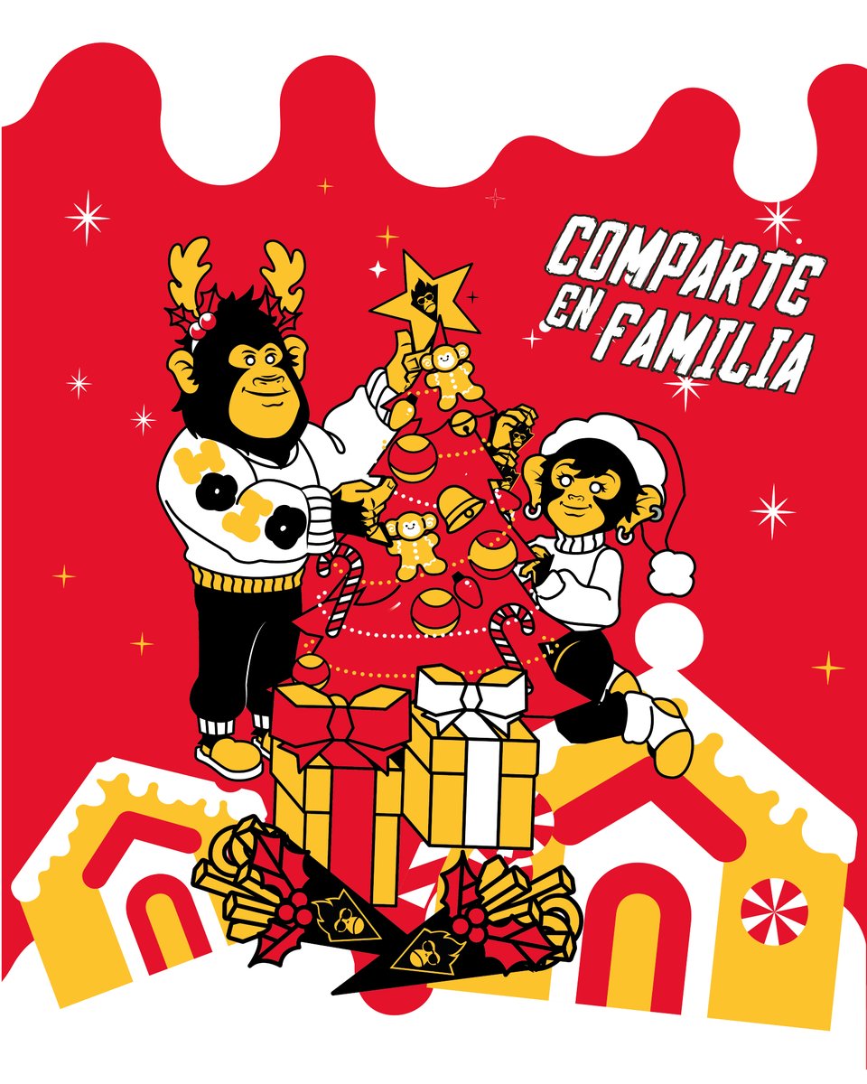 La magia navideña está en cada bocado 🤤✨
Ven por tus favoritos y disfruta la época más sabrosa con Monkey Papas. 🙉🎄🍟