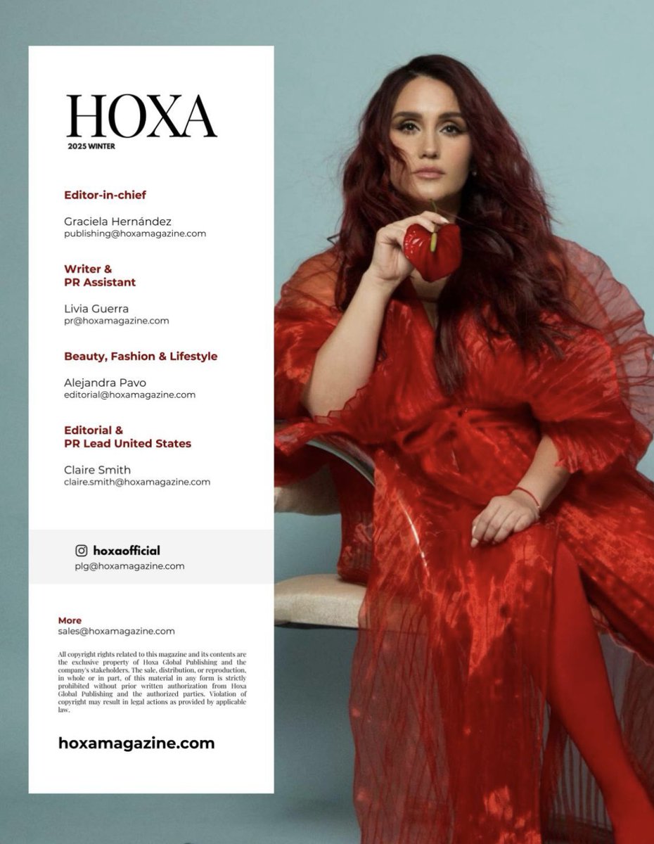 Una vez más <a href="/DulceMaria/">Dulce Maria</a> nos deja sin palabras posando para #Hoxa ❤