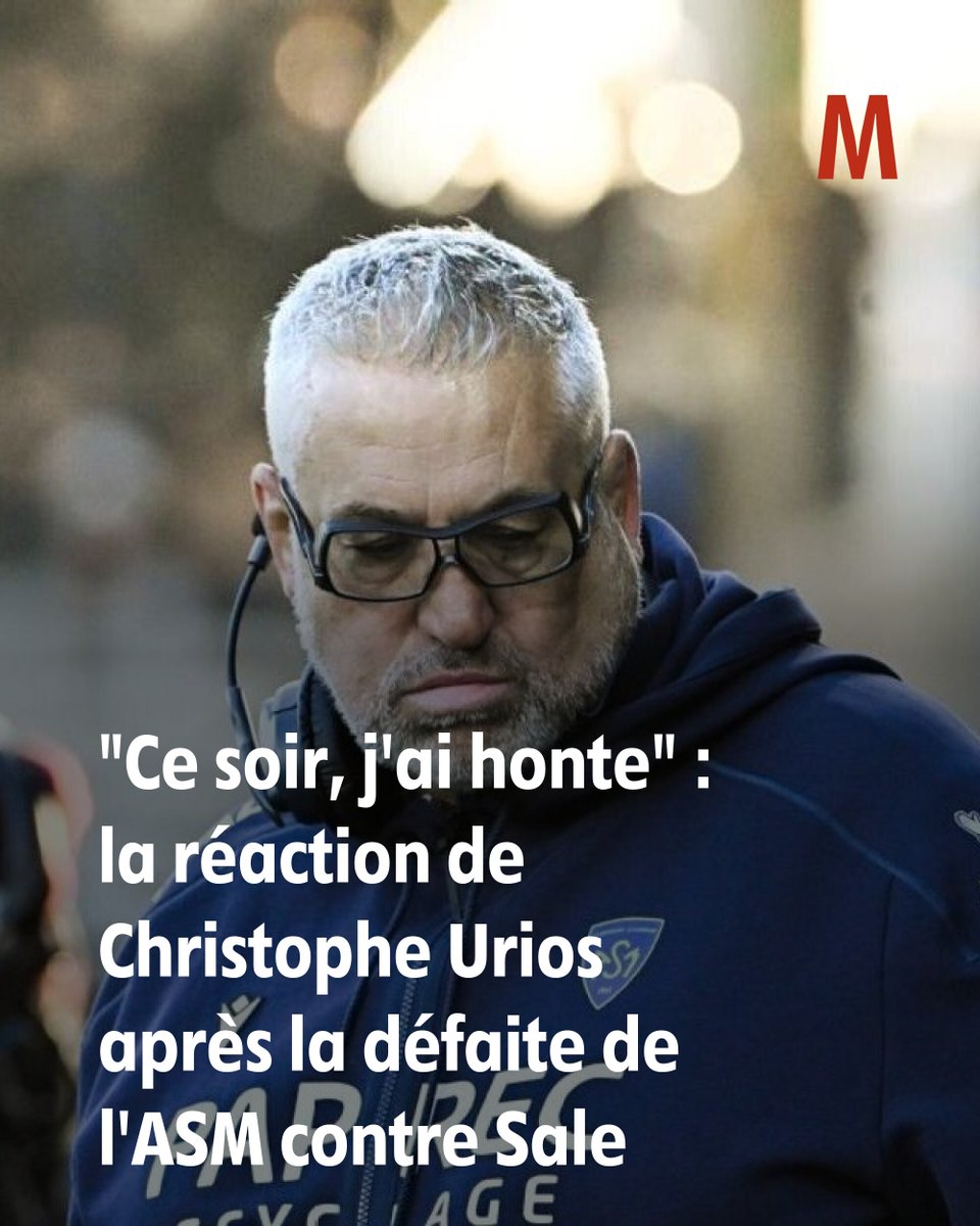 Christophe Urios n'a pas caché sa déception en conférence de presse d'après-match.
➡️ l.lamontagne.fr/qmi