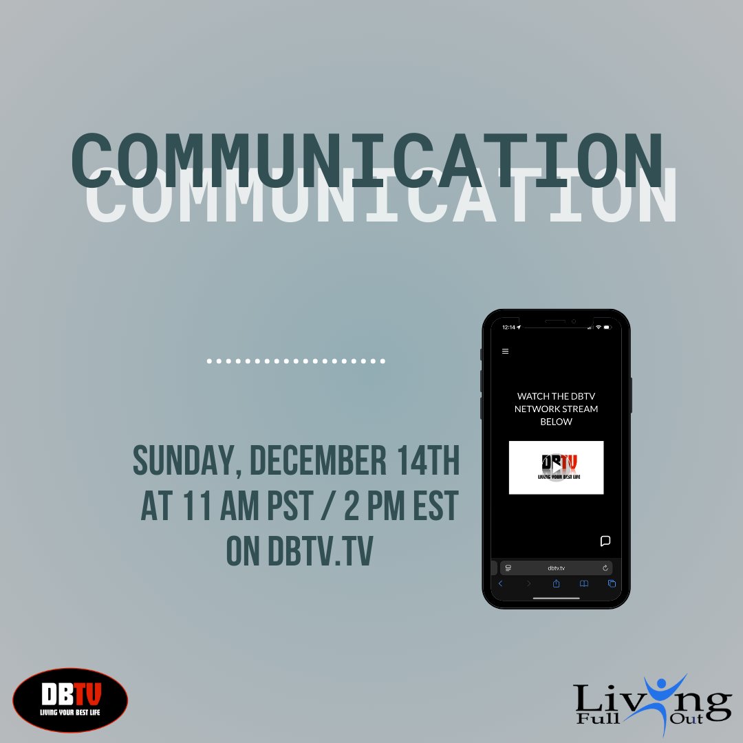 NancySolari's tweet image. Airing Sunday, Dec 14th at 11 AM PST/2 PM EST on #DBTV, #NancySolari shares the story of #DanielWendler, who grew up longing to connect and was later diagnosed with #Asperger's. Hear how he moved past rejection and built real connections on dbtv.tv #LivingFullOut