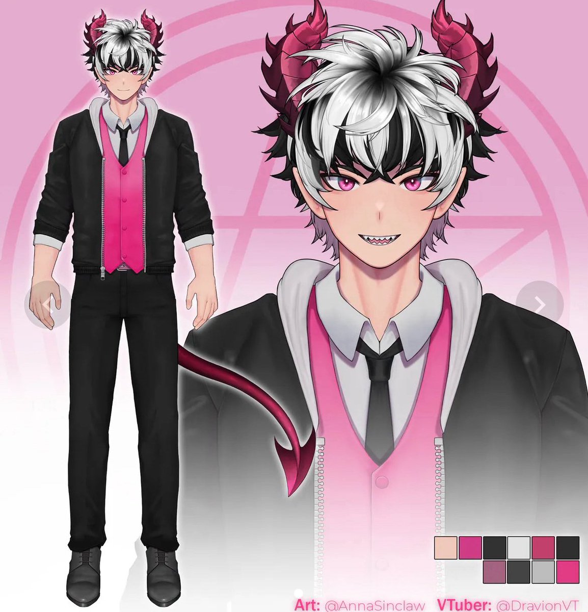 Dravion / demon/dragon Vtuber😈🐲 ( Pre-Debute ) tweet media