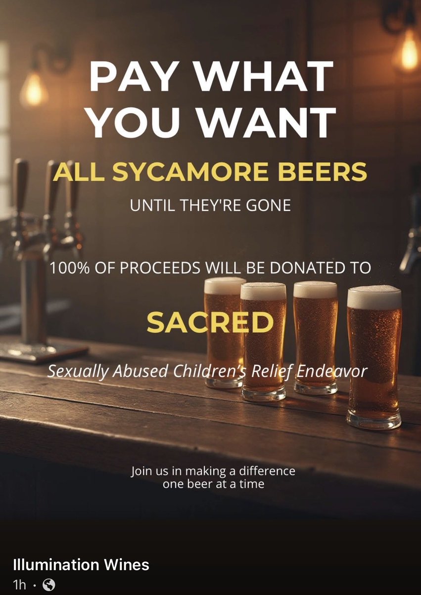 JayEllis49's tweet image. Bars are dropping Sycamore beer. Some are turning this into a positive by donating proceeds to abuse organizations. Personally I’ve been boycotting Sycamore for years because of all the shady shit they did including the NSFW Christmas Cookie beer cans. #cltbeer