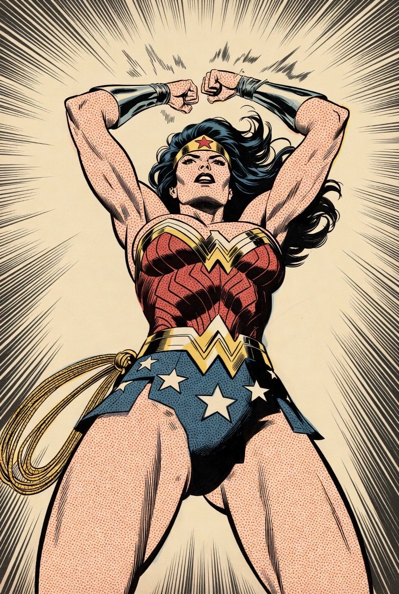 MangakaFans's tweet photo. Wonder Woman #ComicArt https://t.co/Ga6AexYd5K