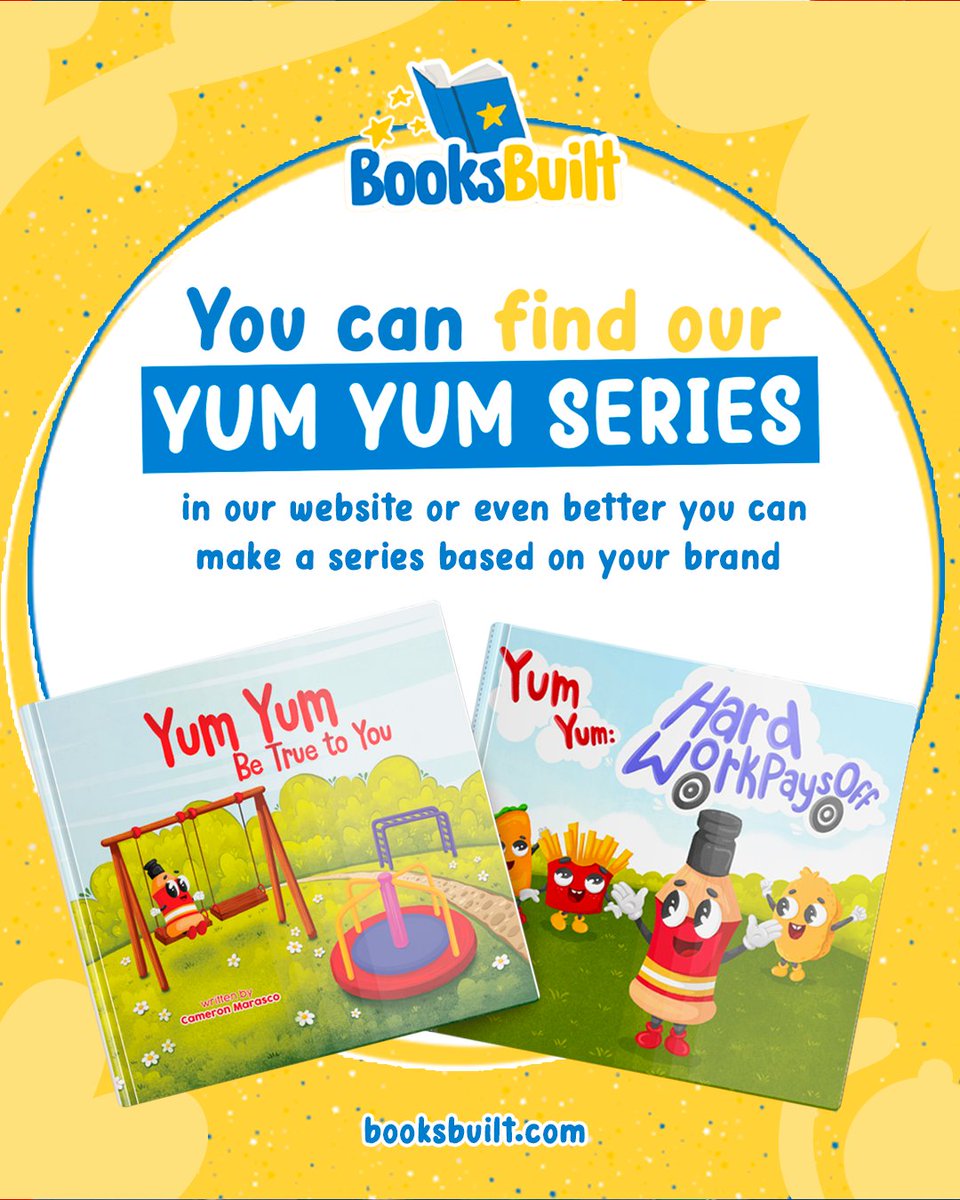 cammarasco's tweet photo. ✨ Brands usually look for something families can keep something that stays in their hands not only on a screen. That is exactly what Books Built offers.

We transform your brand story into a fully illustrated children’s book and the best part is that the book is available in physical format ready to print and ready to be in the hands of your audience.

Send us a message to purchase editions or visit our website to order your own branded book. 📚💛

#branddesign #creativebranding #kidscontent