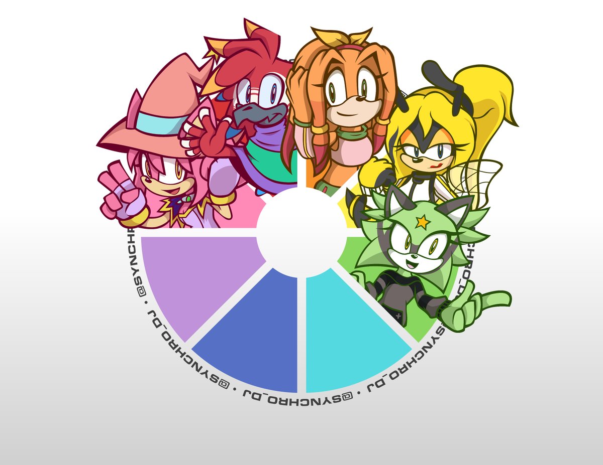 Synchro_DJ's tweet image. 🥬 Green is complete! 🩵 Cyan is next!