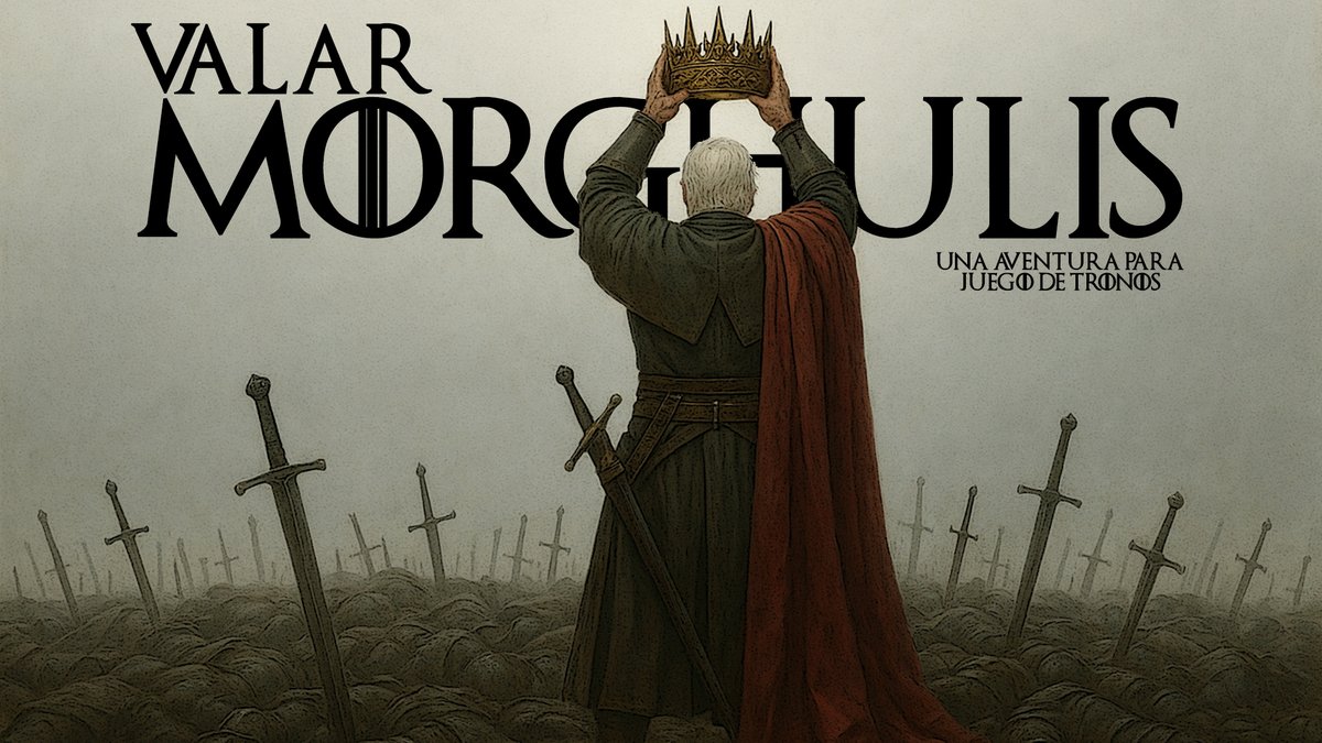IbericanG's tweet photo. Esta noches, sobre las 22:30h, jugaremos la séptima sesión (y última de este año) de #ValarMorghulis, nuestra aventura para #CdHyF #JdT
Hoy, el elenco al completo: @ValleGGabriel @CinePuntodeGiro @Elshele_RG y Nere e Iskan de @ElDadoDeMerlin
¿Os venís? https://t.co/wQkrAdha7P https://t.co/WhkDL9B6Dn