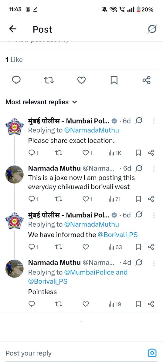 NarmadaMuthu's tweet photo. @CPMumbaiPolice @MumbaiPolice @Borivali_PS @DGPMaharashtra @ndtvindia
@narendramodi @borivalips
Just now more fireworks ...old posts with same issue, standard acknowledgement and no action https://t.co/NwQKMCv8d5