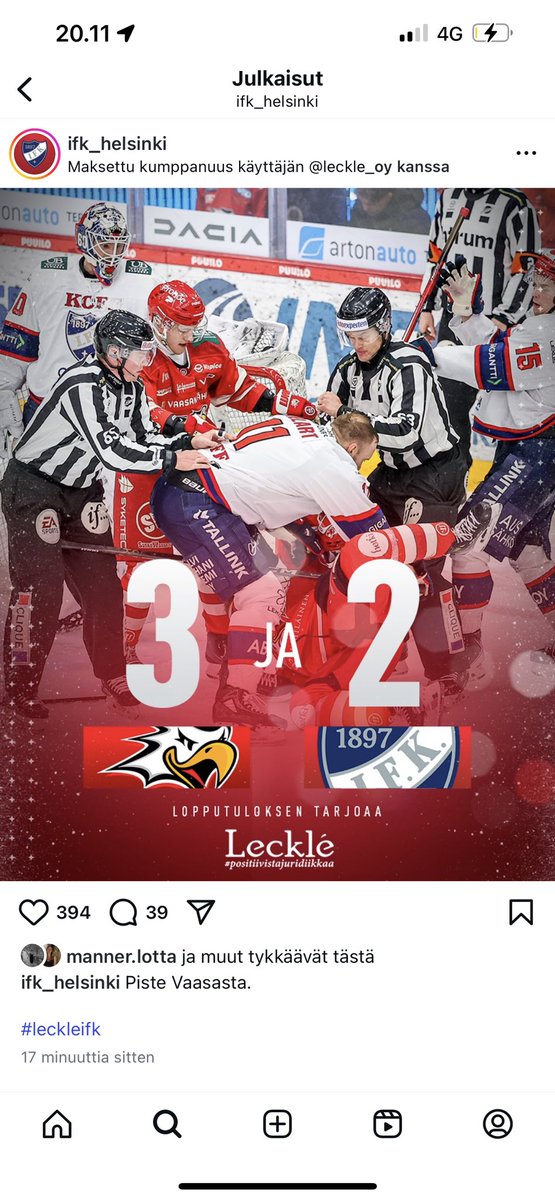 WeurlanderHans's tweet photo. Avgå alla! Skeida esitys. Kundit saa mun puolesta kävellä himaan Vaasasta. 
#HIFK https://t.co/zTQgp5vw3N