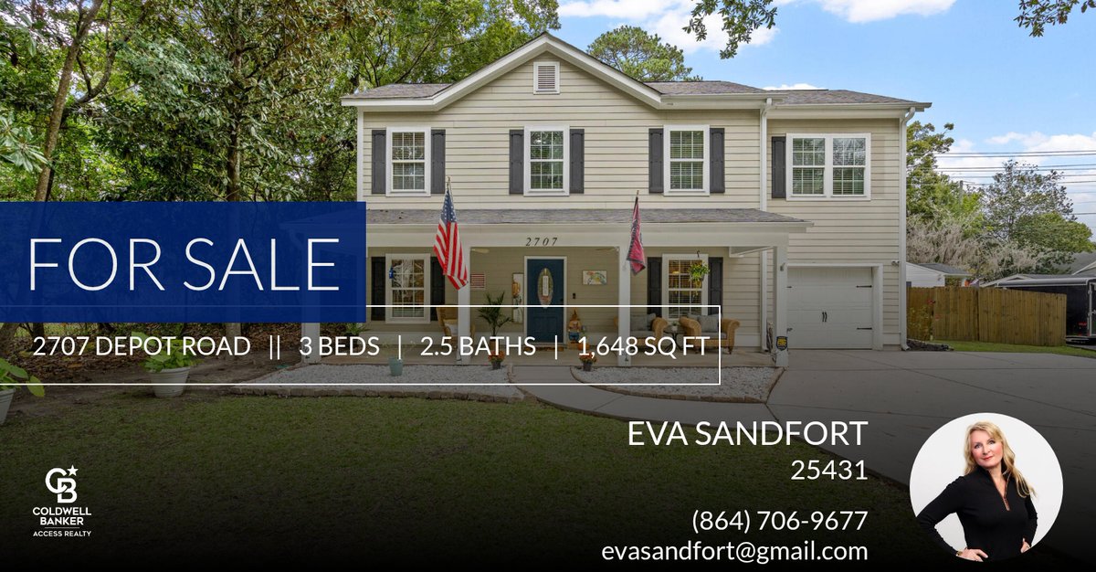evasandfort's tweet photo. This 3 bedroom home could be yours! Call me at (864) 706-9677 to schedule a showing.

Eva Sandfort
evasandfort@gmail.com
(864)706-9677
REALTOR
https://t.co/sHShq7M7gy https://t.co/mKlpRxCmSx https://t.co/fPxWbiLM8J