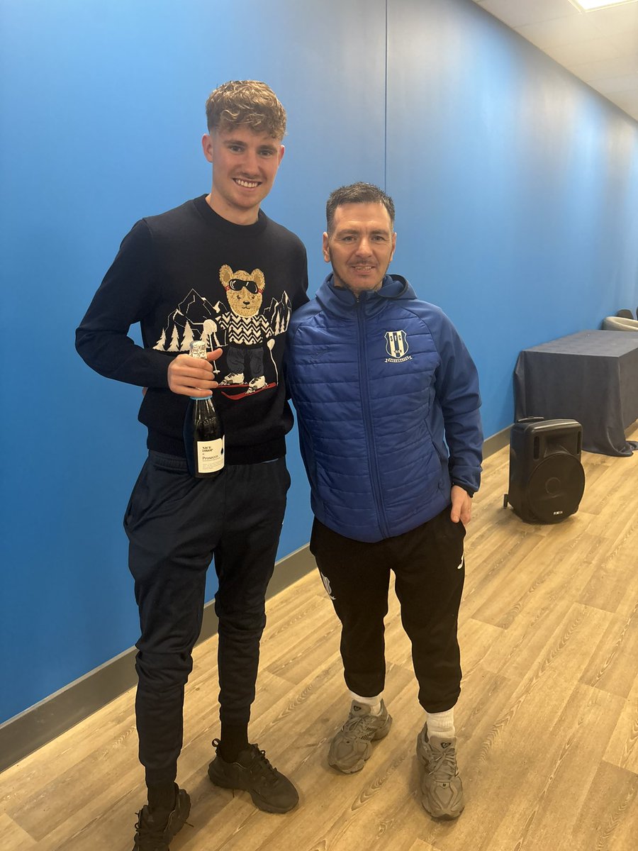 Sheerwaterfc's tweet photo. Today’s MOTM was awarded to Tom Gardener for a super solid performance 💙🤍 https://t.co/rpcg00FTly