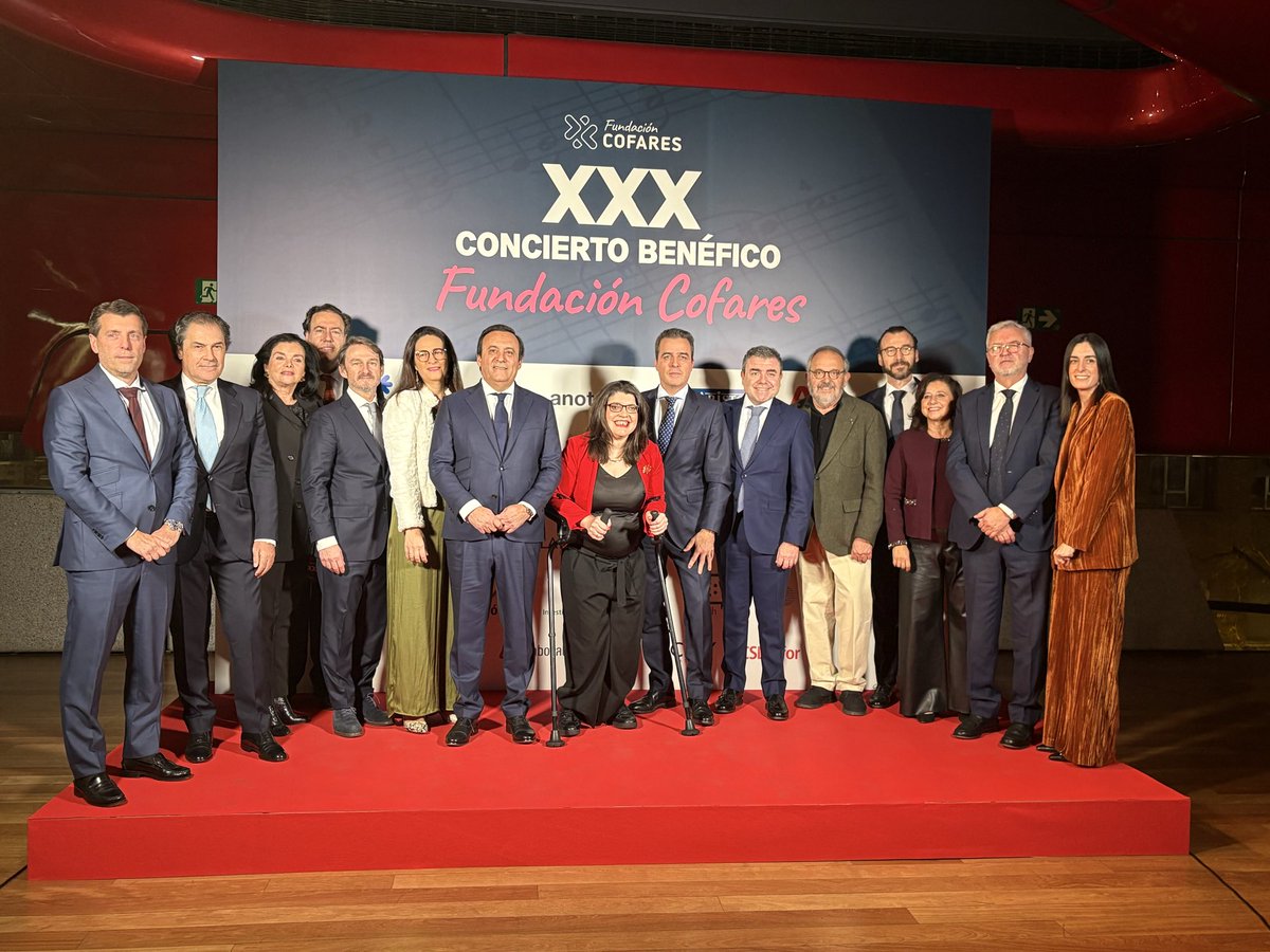 Cofares's tweet photo. 🎄Damos la bienvenida a la #Navidad con el Concierto Benéfico de la #FundaciónCofares en el Auditorio 400 del Museo Reina Sofía. 

En esta edición reconocemos la labor de la Fundación @Claudiatecglen que visibiliza, apoya y da voz a las personas con discapacidad y sus familias. https://t.co/yf3EvzT9u2