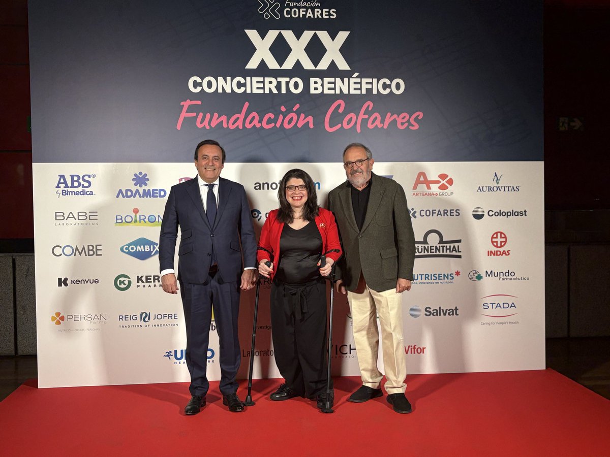 Cofares's tweet photo. 🎄Damos la bienvenida a la #Navidad con el Concierto Benéfico de la #FundaciónCofares en el Auditorio 400 del Museo Reina Sofía. 

En esta edición reconocemos la labor de la Fundación @Claudiatecglen que visibiliza, apoya y da voz a las personas con discapacidad y sus familias. https://t.co/yf3EvzT9u2
