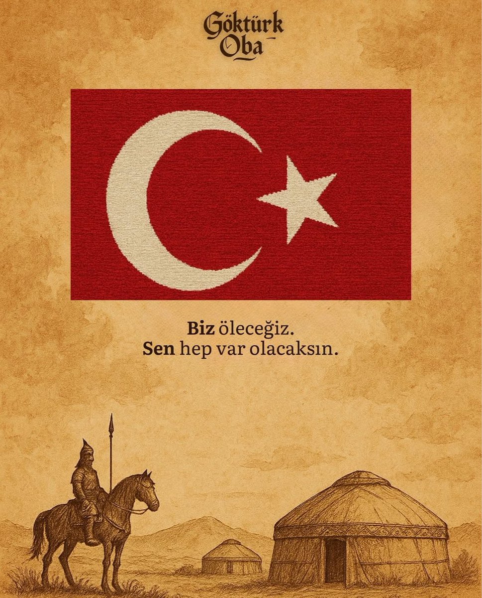 Biz öleceğiz.
Sen hep varolacaksın.