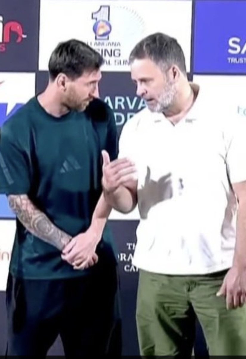 The #Messi with the #Mess !! 

#GOAT ⏫
#Pappu 🤡