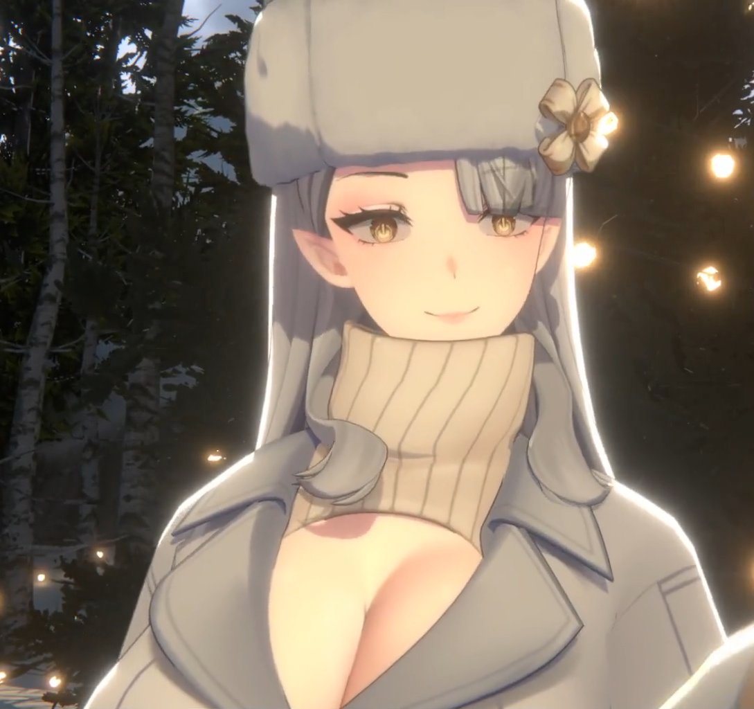 berserkiller_1's tweet image. The new cyber christmas outfit from @zentreya is so cute and so jolly!
The elf ears and new hair style is so perfect together, love the comfy coat and the sweater.🎄
#zentreya