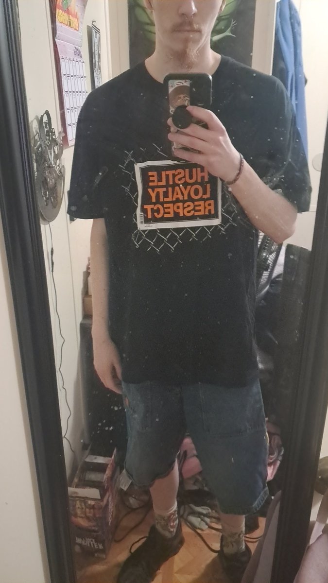 Jorts ✔️ 
#JohnCena shirt ✔️ 
Thank you for all the memories <a href="/JohnCena/">John Cena</a> 
I'll miss you greatly 🫡 
#SNME