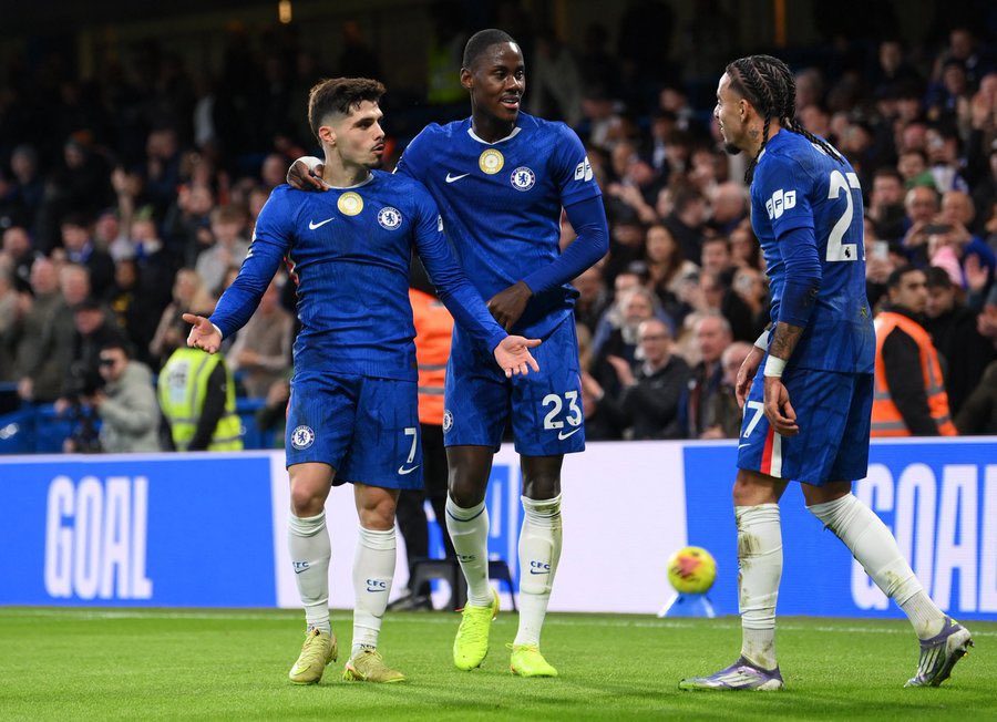 تشلسي يفوز على ضيفه إيفرتون 2 - 0 في الدوري الإنجليزي الممتاز 