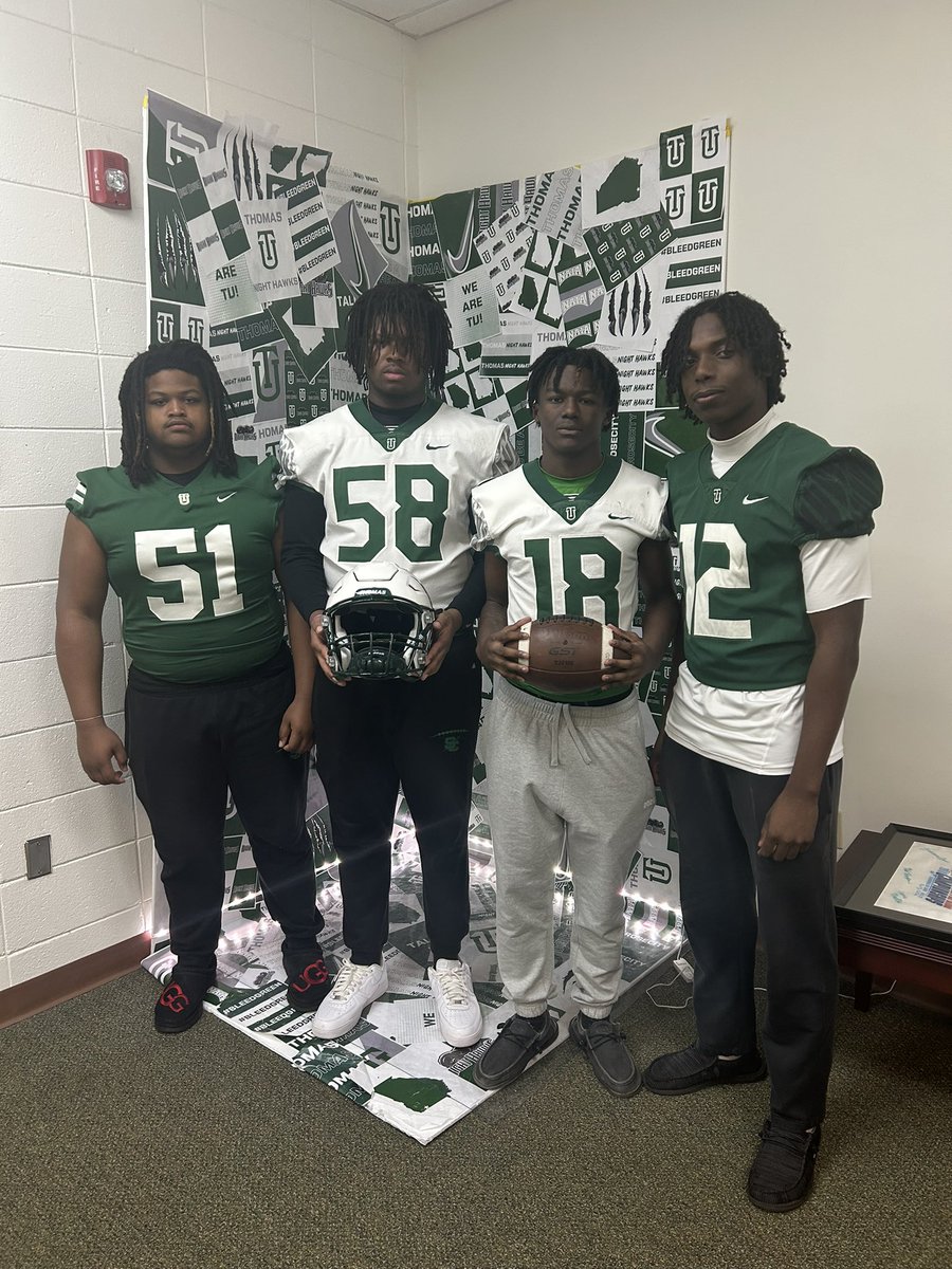 229kam_58's tweet image. Had a great visit at Thomas University  @dan_pippin @MrViny123 @JesseSchoberTU @RecruitGeorgia @Coachclutter @ellis_denham @KeimarionJones @LemonCeasor #AGTG Thank yall for having me and my teammates today