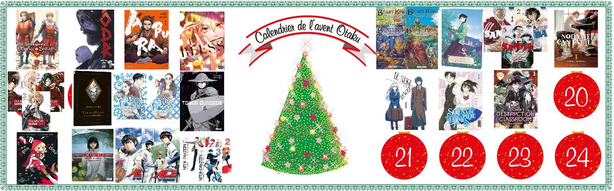 🎄Calendrier de l'avent - case 19🎄

Aujourd'hui, je vous propose de gagner le T1 de "Teacher in the Destruction Classroom" 🪄

Pour participer :

- RT + Like
- Follow <a href="/OtakuEsprit/">Esprit Otaku</a>

TAS dès demain !
