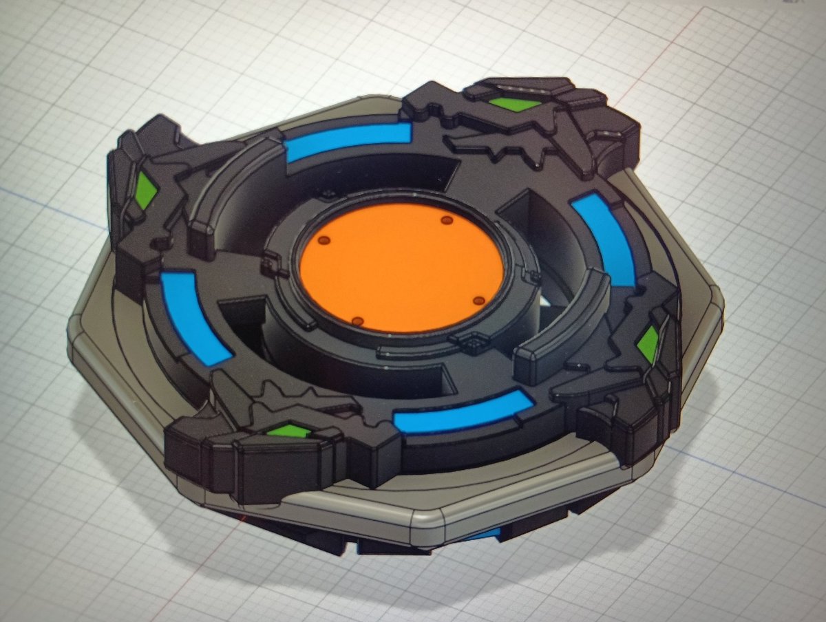 カタログNo.6。ドラグーングリップアタッカー！ #ベイブレードX