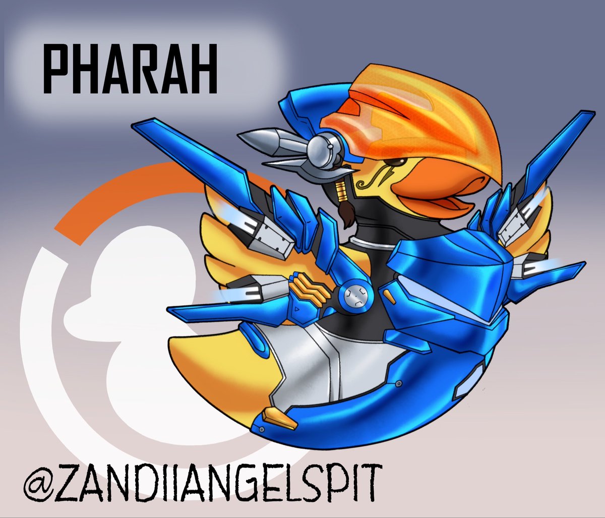 Had so much fun doing this! 💕

My lil Pharah duckie!! 🦆🚀