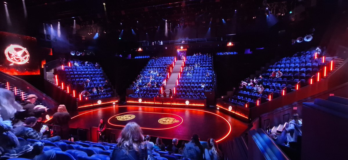BobStaple's tweet image. Yesterday I went to watch the Hunger Games Stage Show in London. Really good shows, with a lot of moving parts