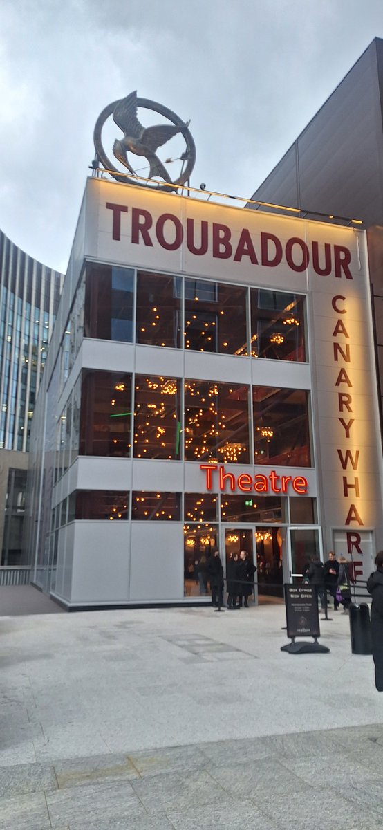 BobStaple's tweet image. Yesterday I went to watch the Hunger Games Stage Show in London. Really good shows, with a lot of moving parts