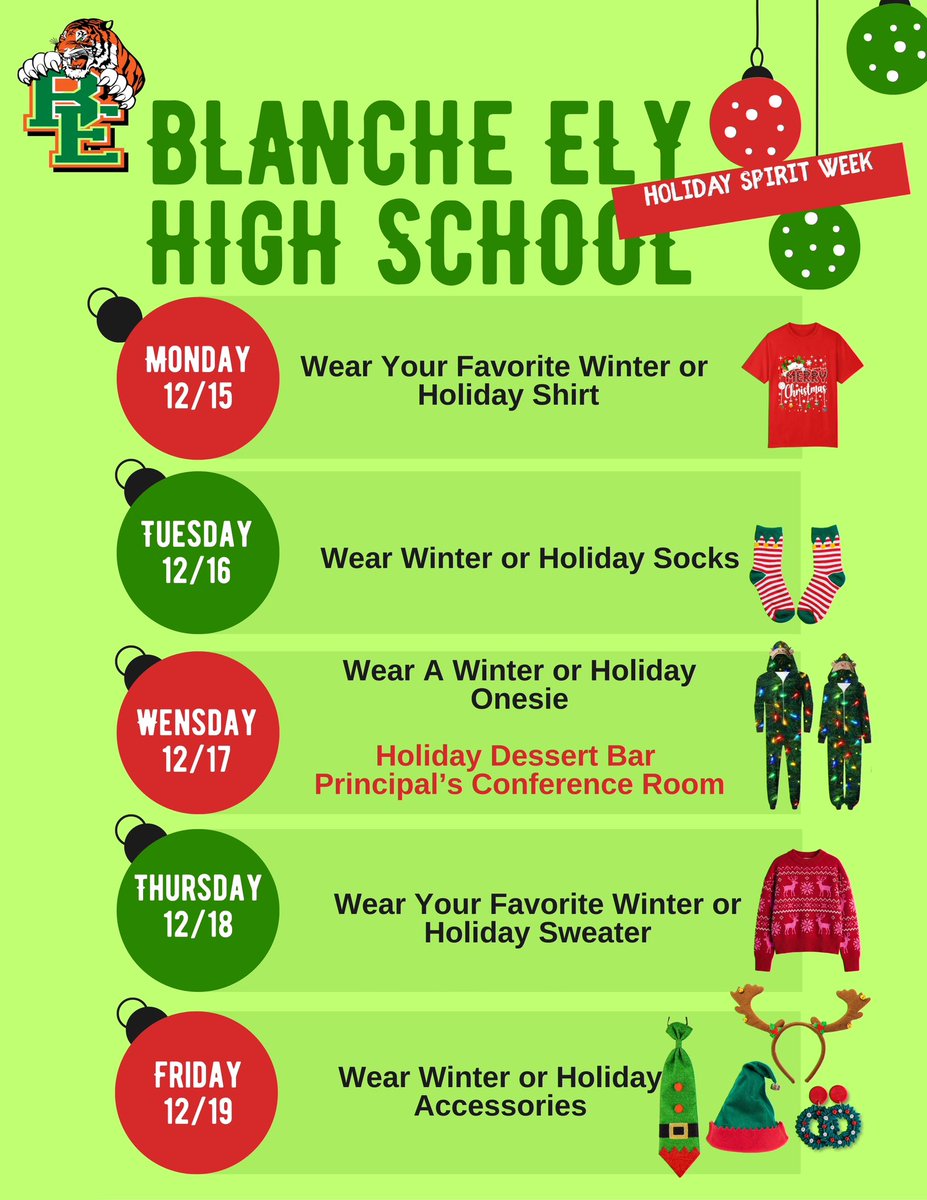 AndreaSmith0715's tweet image. @blanche_ely is filling the week with holiday cheer! ❄️🎄☃️🎁