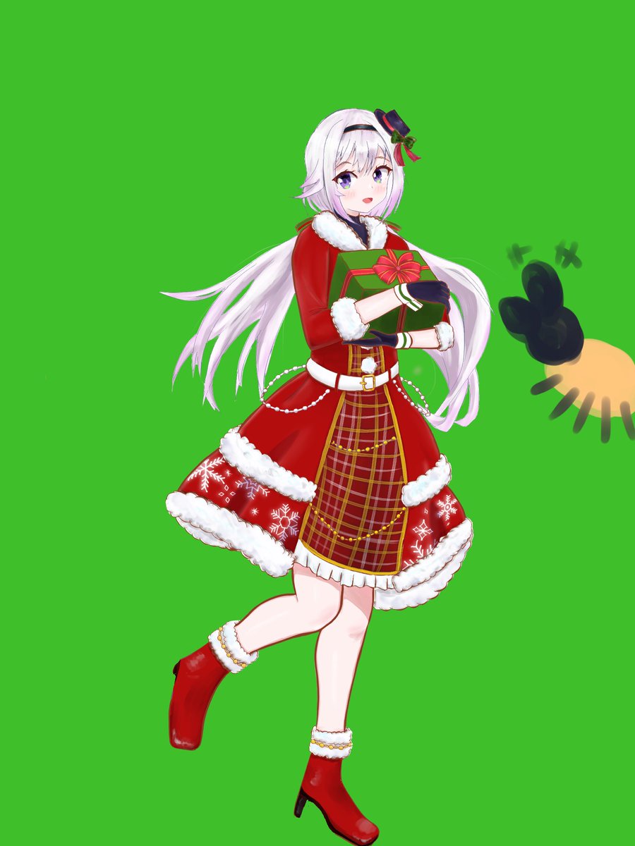 グリーンバッグクリスマスピノちゃん🥳