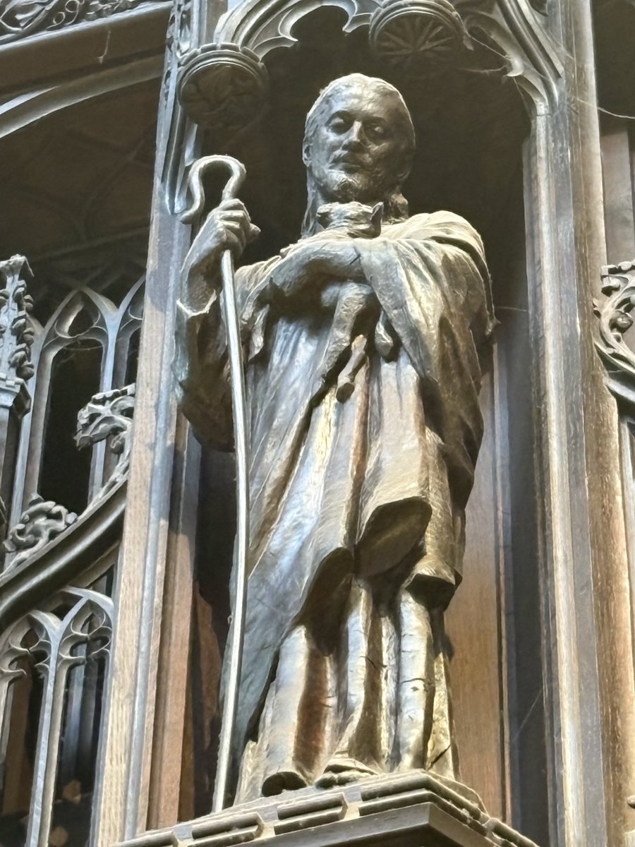 From Manchester Cathedral today