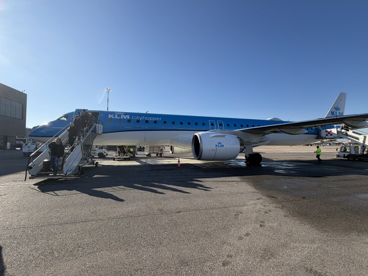 Signing off 2025 with <a href="/KLM/">KLM</a> in Florence. 41 flights done - Always a pleasure. 

Air France home on Monday, but a nice weekend away with Edie first.