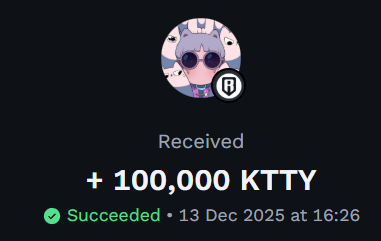 GQ_Zone's tweet photo. Today I am win 100000 $KTTY in discord of this (community, game or what is that idk) @Kttyworld , anyway if anyone know how to use it please tell me in comments.
#KTTY #Crypto #Cats https://t.co/ttBggndgrL