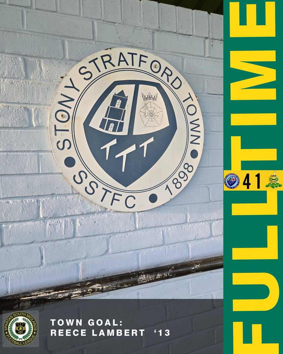 HTFCDevelopment's tweet image. ꜰᴜʟʟ-ᴛɪᴍᴇ ᴍᴀᴛᴄʜ ᴡᴇᴇᴋ 18  

Stony Stratford Town 4 Town Devs 1

After Reece Lambert's 11th of the season on 12', Town's young side - which included three 17 year olds - lose their first game since September against a deserving @Stony_Football 

#nonleaguefootball